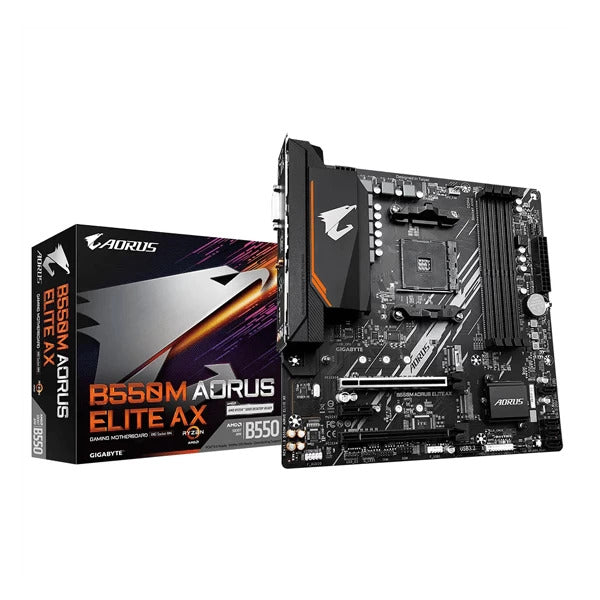 Gigabyte B550M Aorus Elite AX (Wi-Fi) Motherboard – TechCure India
