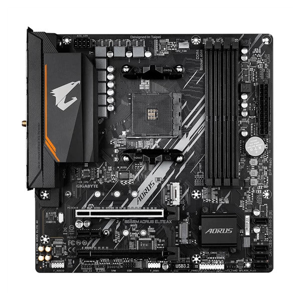 Gigabyte B550M Aorus Elite AX (Wi-Fi) Motherboard – TechCure India