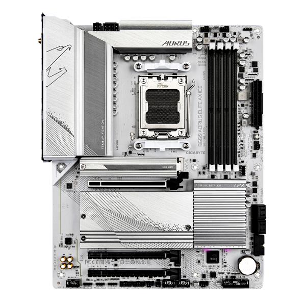 Gigabyte B650 Aorus Elite AX ICE AMD AM5 LGA 1718 ATX Motherboard – TechCure India