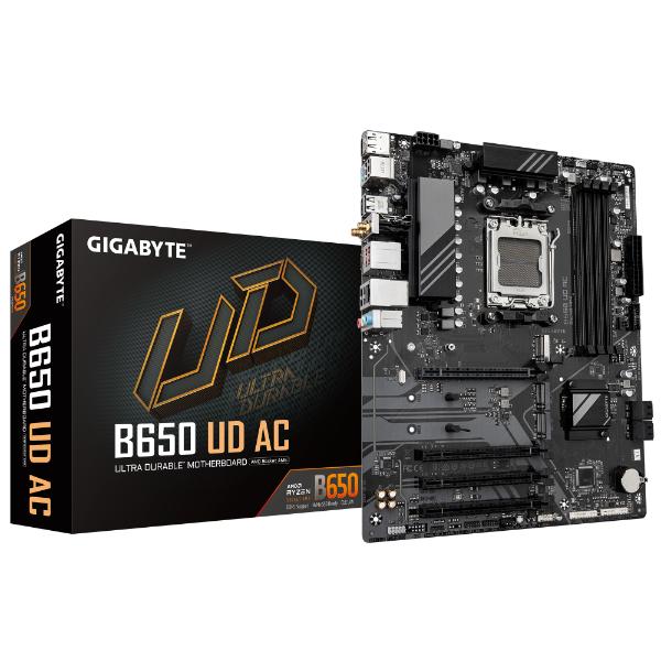 Gigabyte B650 UD AC (rev. 1.0) AM5 ATX Wifi AMD Motherboard – TechCure India