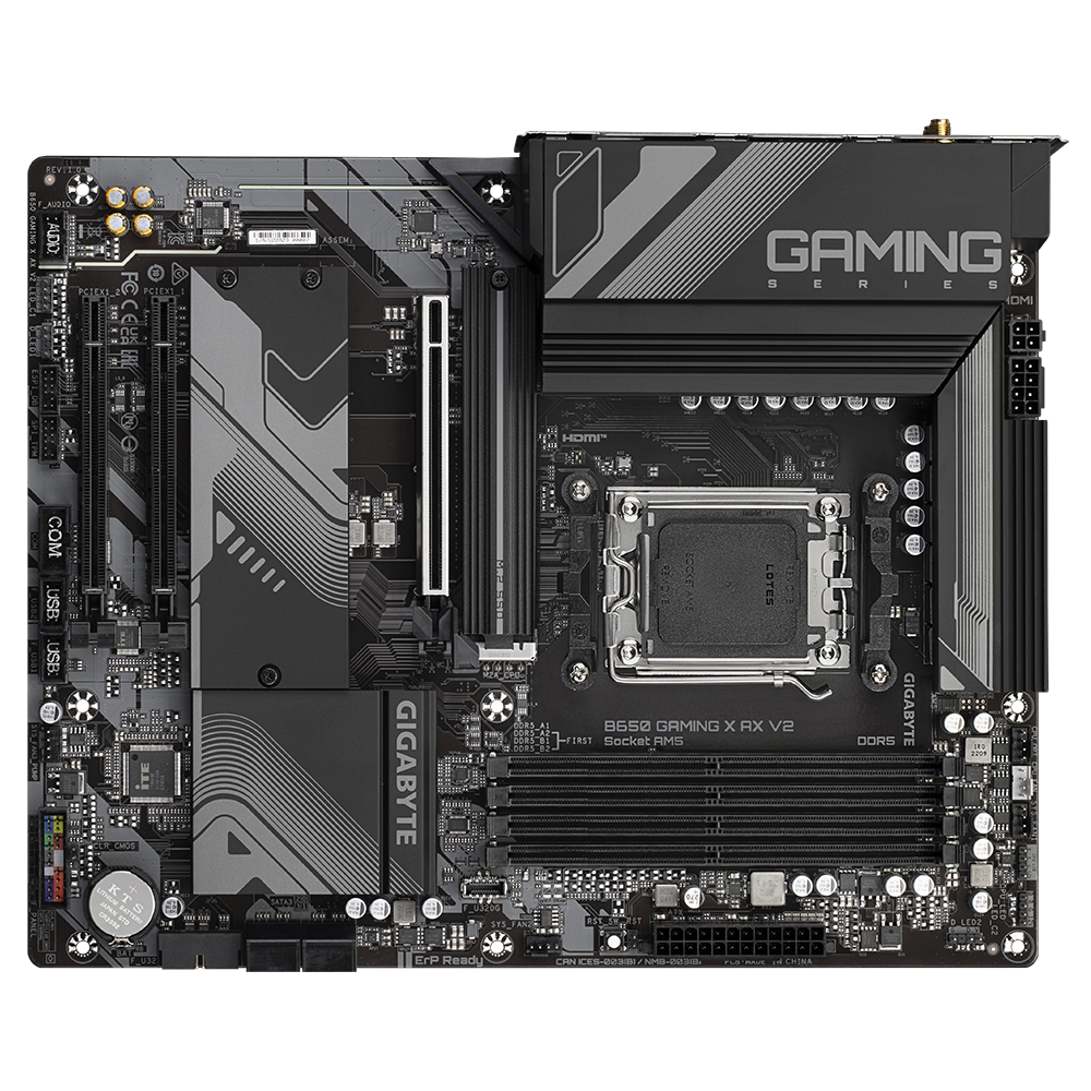 GIGABYTE B650 Gaming X AX V2 DDR5 AMD Motherboard (Black) - 2