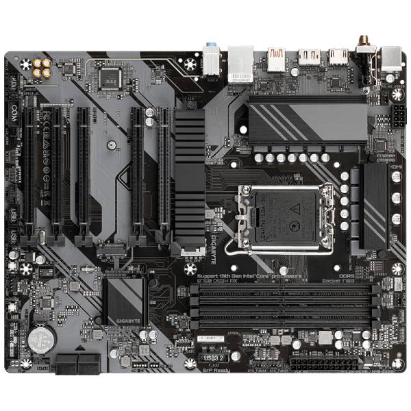 Gigabyte B760 DS3H AX DDR5 Intel LGA 1700 ATX Motherboard Supports Intel 12th, 13th & 14th Gen Processors – TechCure India