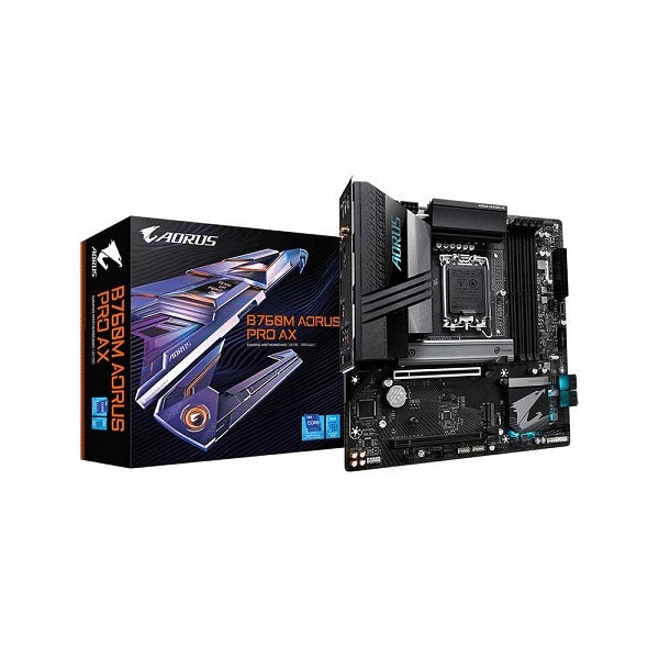 Gigabyte B760m Aorus Pro Ax Ddr5 Intel 12th And 13th Gen Support Lga 1700 Micro-atx Motherboard Supports Intel 12th, 13th & 14th Gen Processors – TechCure India
