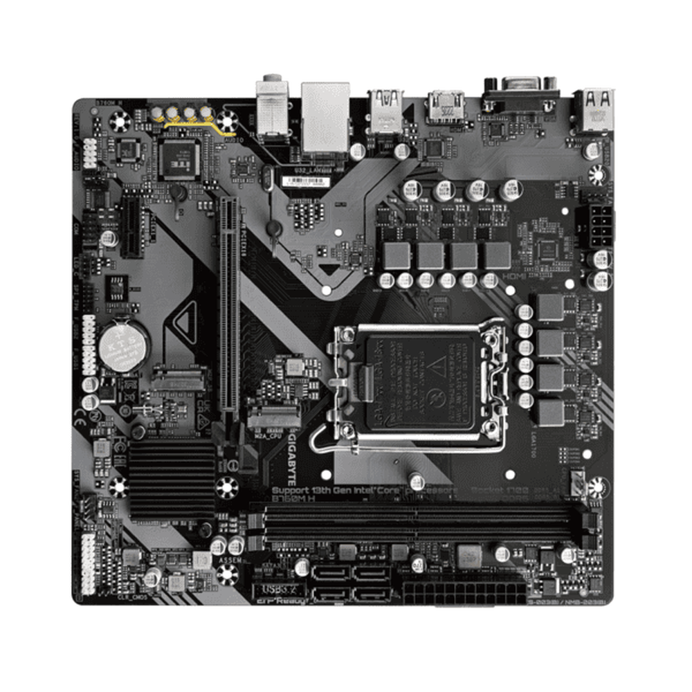 GIGABYTE B760M-H DDR5 MATX Intel Motherboard - 3
