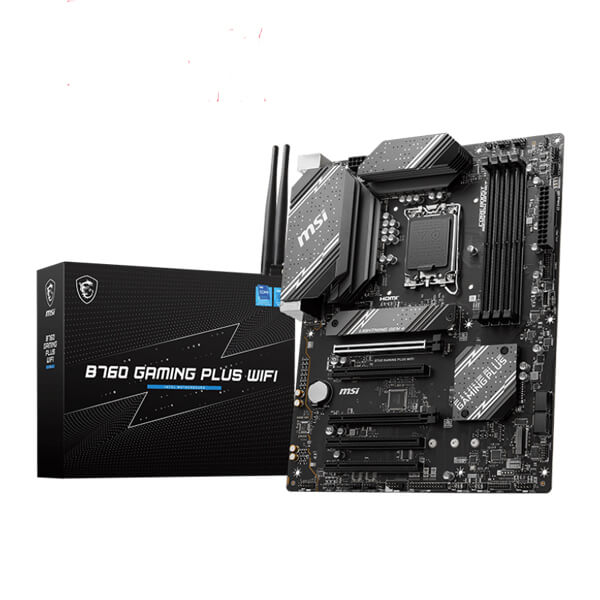 MSI B760 GAMING PLUS WIFI MOTHERBOARD – TechCure India