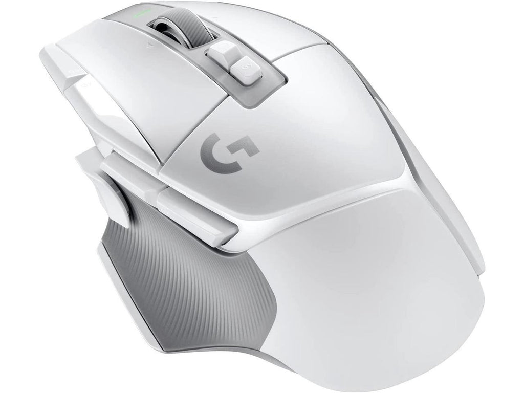 LOGITECH G502 X Lightspeed Wireless Ergonomic Gaming Mouse ( 910-006173 ) ( 25600DPI / 13 Macro Buttons ) ( White ) - 2
