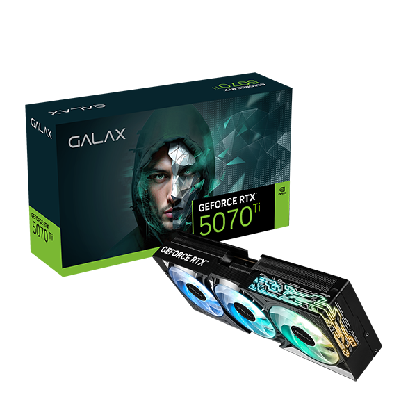 GALAX GeForce RTX 5070 Ti 1-Click OC 16GB GDDR7 PCIe 5.0 Graphics Card – TechCure India