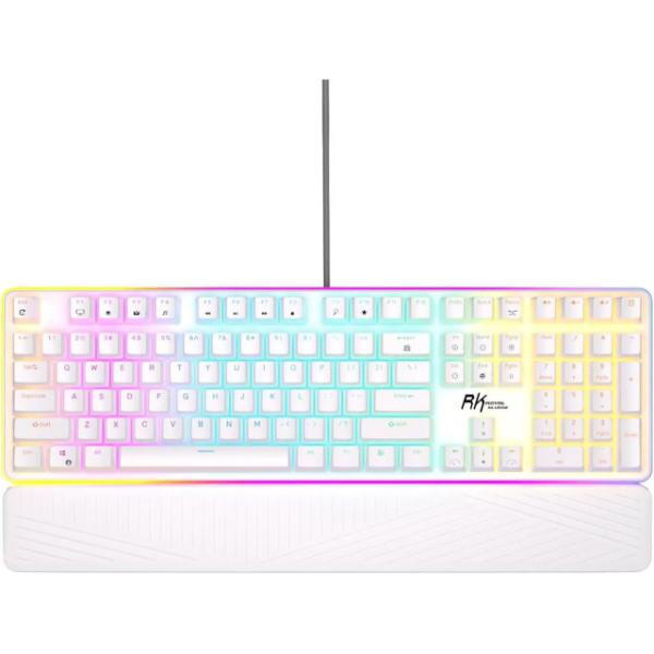 RK ROYAL KLUDGE RK918 Wired Mechanical Keyboard Brown Switch - White – TechCure India