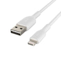 Belkin Boost Charge Lightning to USB Type-A Cable (3.3 feet, White) – TechCure India