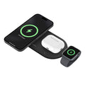 Belkin BoostCharge Pro 3-in-1 Magnetic Wireless Charging Pad with Qi2 15W (Black) – TechCure India
