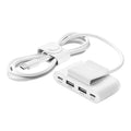 Belkin BoostCharge Pro USB-C® Wall Charger with PPS 60W + 4-Port USB Power Extender – TechCure India