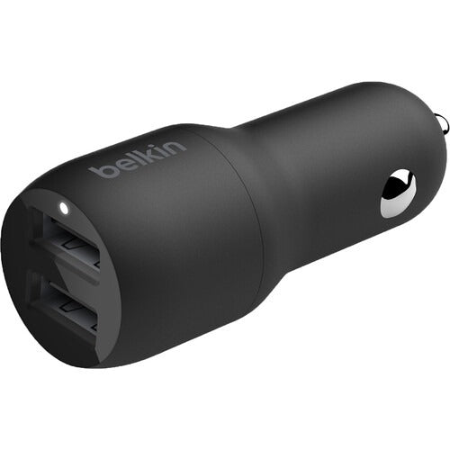 Belkin Dual USB-A Car Charger (24W) – TechCure India