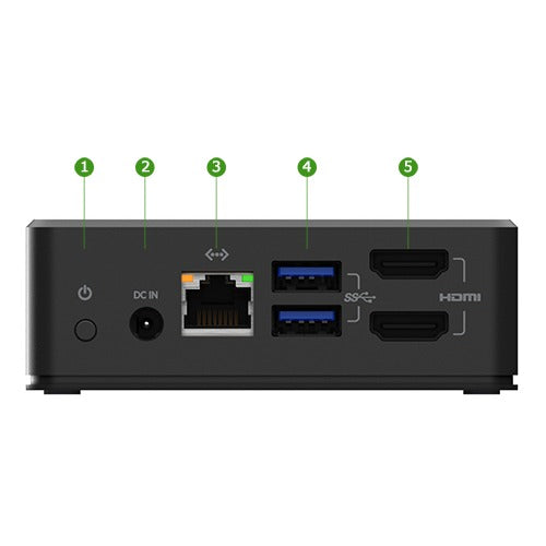 Belkin USB-C Dual Display Docking Station - Black – TechCure India
