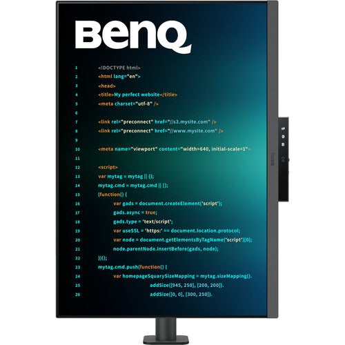BenQ RD280UA 28” 4K+ Programming Monitor with Backlight and Flexible Arm – TechCure India