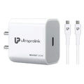 UltraProlink Boost PD30 PD-PPS 30W Travel Charger with C2C Cable UM1132C – TechCure India