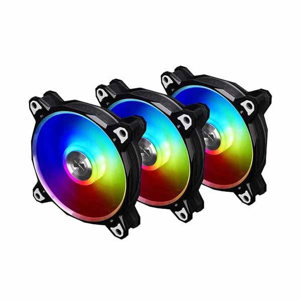 Lian Li Bora Digital Black 120mm ARGB Cabinet Fan (Triple Pack) – TechCure India