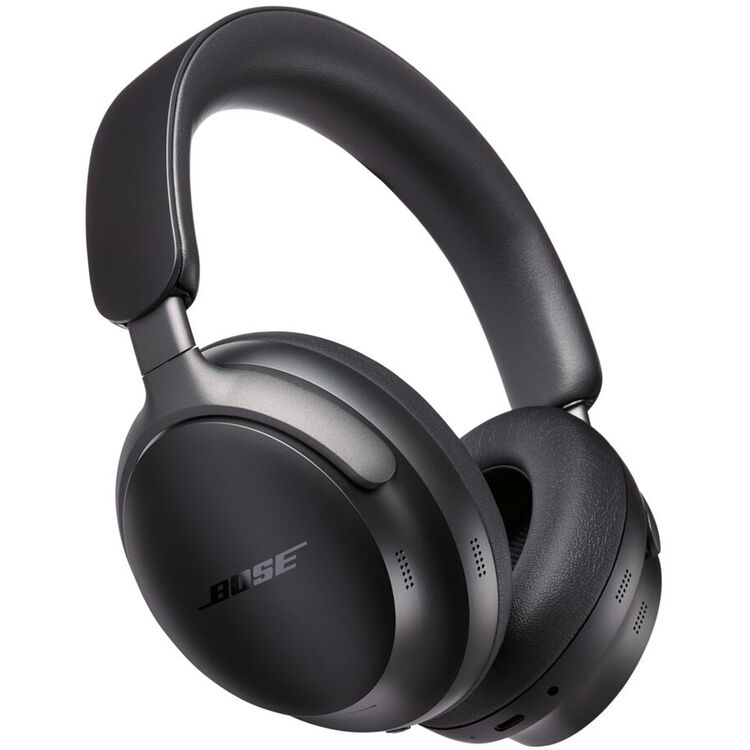 Bose QuietComfort Ultra Wireless Noise Canceling Over-Ear Headphones (Black) – TechCure India
