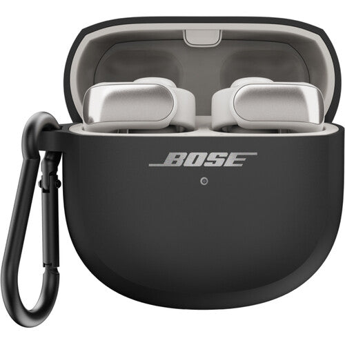 Bose Ultra Open Earbuds Wireless Charging Case Cover (Black) – TechCure India