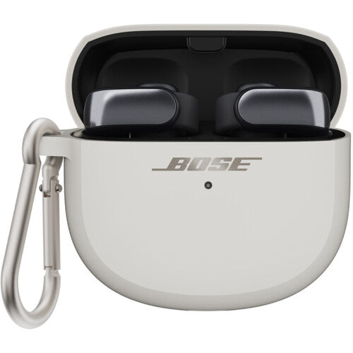 Bose Ultra Open Earbuds Wireless Charging Case Cover (White Smoke) – TechCure India