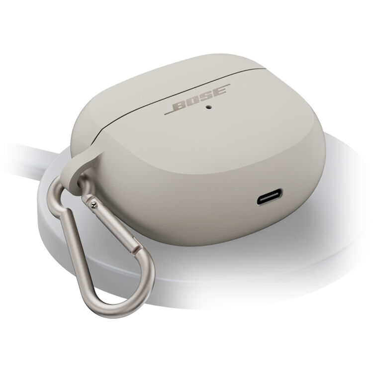 Bose Ultra Open Earbuds Wireless Charging Case Cover (White Smoke) – TechCure India