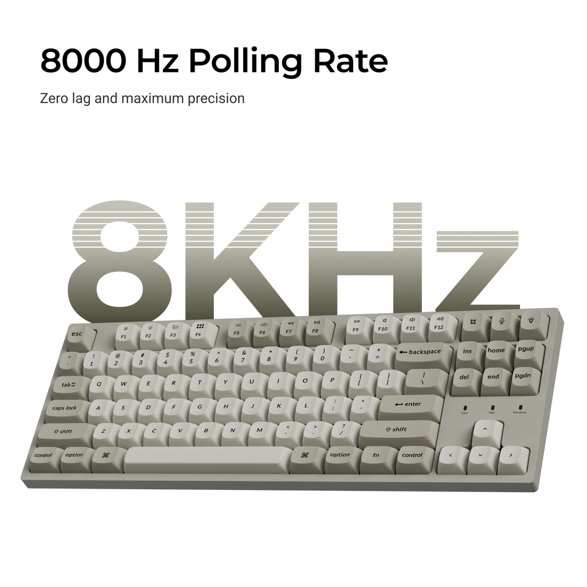 Keychron C1 Pro 8K QMK Wired Custom Mechanical Keyboard – TechCure India
