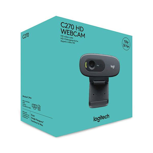 Logitech C270 HD Webcam – TechCure India