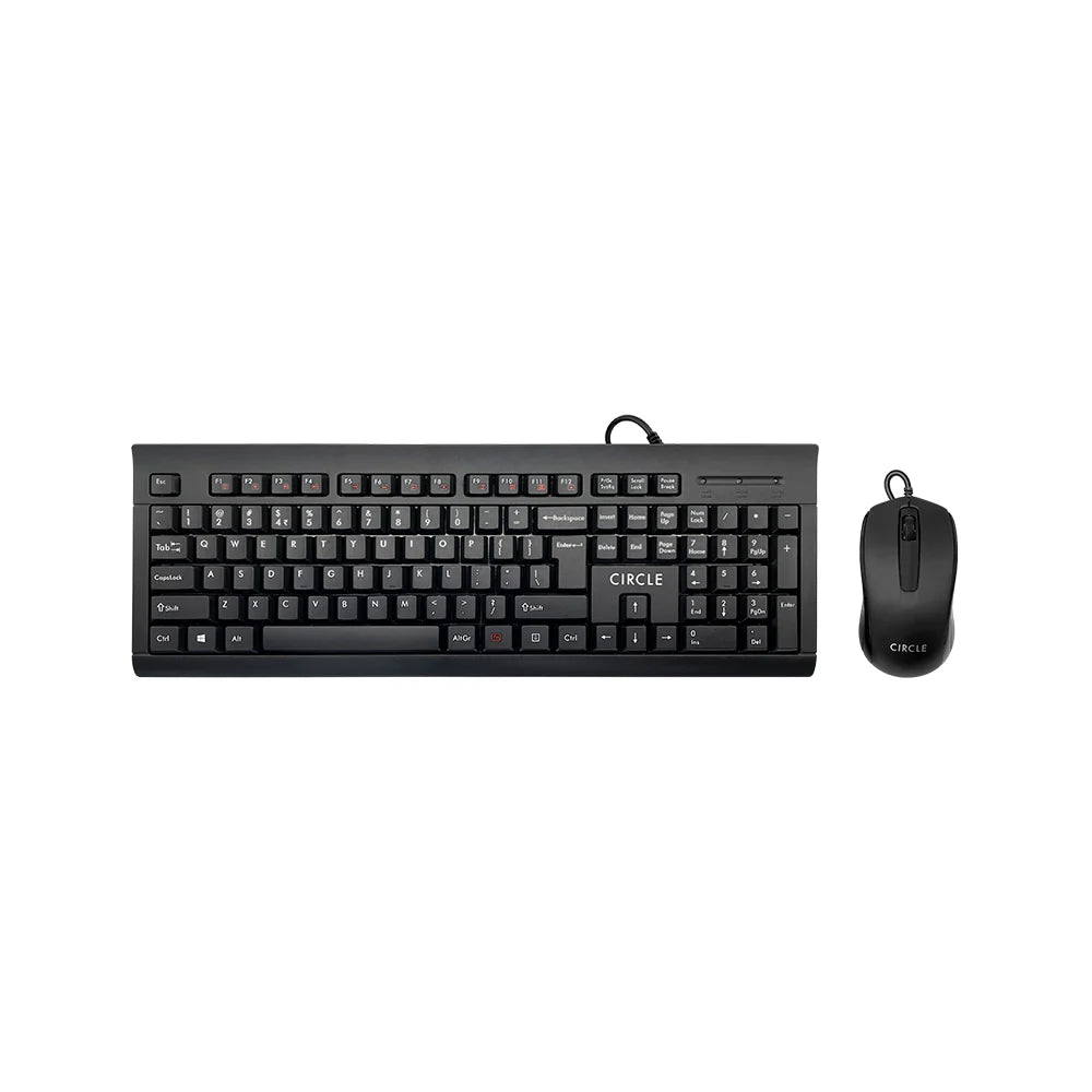 Circle C41 USB Keyboard Combo (Black) – TechCure India