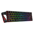 REDRAGON Castor K631 HE 60% Mechanical RGB Wired Gaming Keyboard With Strap ( Black ) ( Magnetic Switches ) – TechCure India