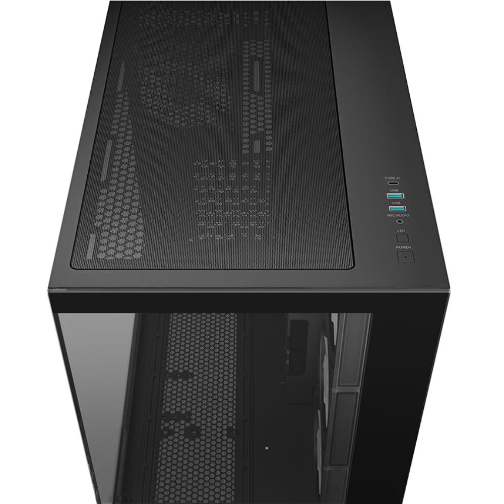 DEEPCOOL CG530 4F ARGB ATX Mid Tower Cabinet (Black) - 3