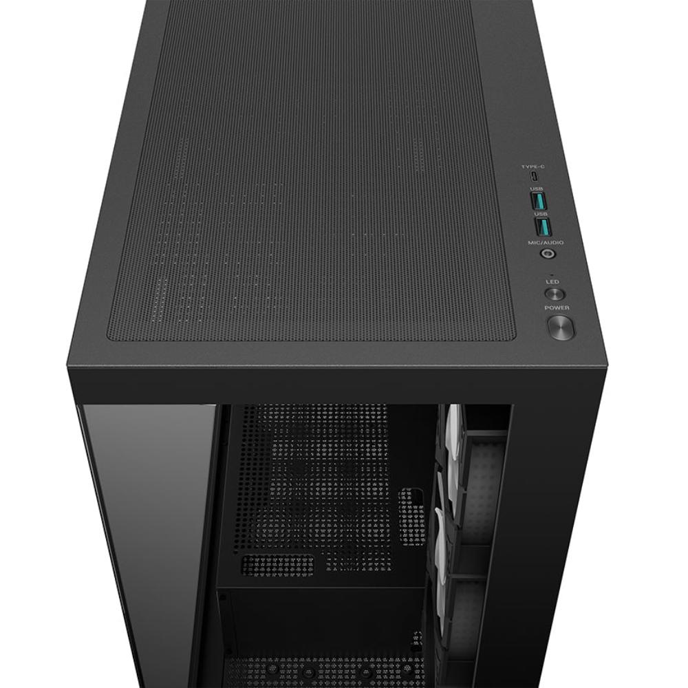 DEEPCOOL CG580 4F ARGB ATX Mid Tower Cabinet (Black) - 5