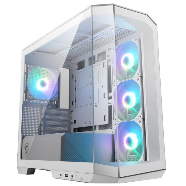 MSI MAG PANO M100R PZ White mATX Cabinet – TechCure India