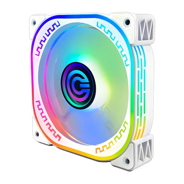 CIRCLE CG Infinity X1 ARGB Case Fan (White) – TechCure India