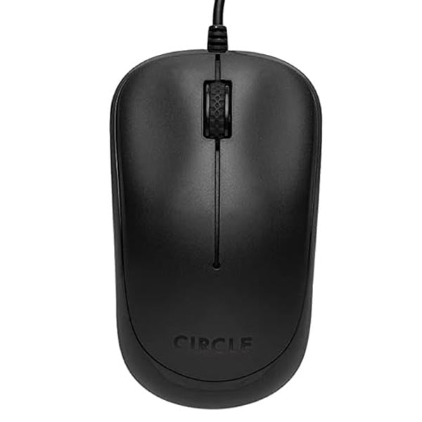 CIRCLE Cm-327 Optical Input Mouse, USB, Black – TechCure India