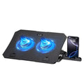 CLAW Air Pro C39 Laptop Cooling Pad with Dual 125mm Fans (Black) – TechCure India