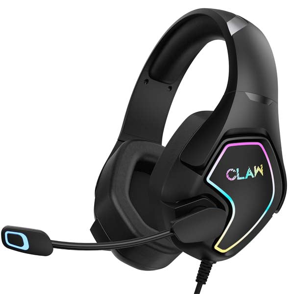 CLAW GH40 Wired RGB 50mm Driver Gaming Headset – TechCure India