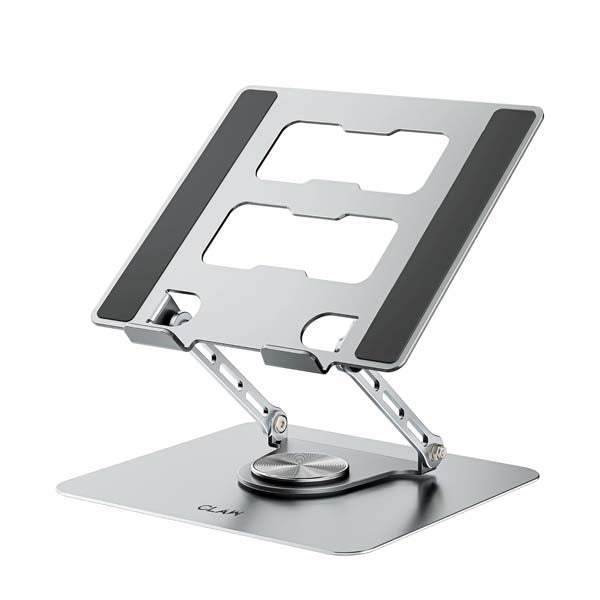 CLAW Lift Pro X11 Laptop Stand with 360° Rotating Base (Black) – TechCure India