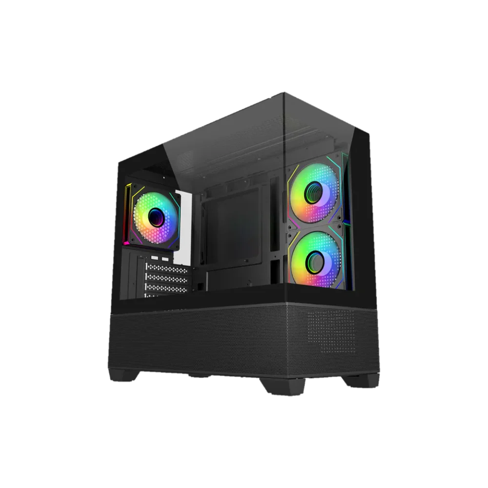 TechCureIndia EternalX I ( AMD Ryzen 5 7600X / NVIDIA RTX 5060 8GB / 32GB RAM DDR5 / 1TB M.2 NVME Gen4 SSD ) Custom PC Build