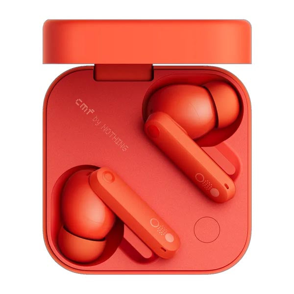 CMF Buds Pro 2 Wireless Earbuds, Hi-Res Audio with LDAC, 50 dB Hybrid Noise Cancelling Earbuds, Ultra Bass Technology, Bluetooth 5.3, 43H Play Time with Charging Case, 6 HD Mics Headphones (Orange) – TechCure India