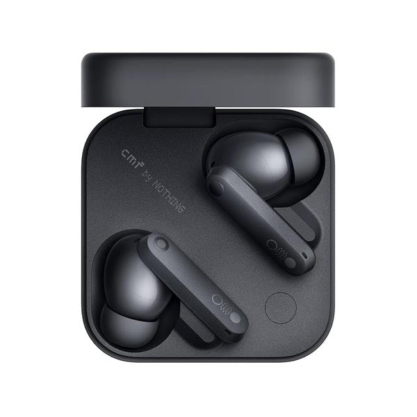 CMF Buds Pro 2 Wireless Earbuds, Hi-Res Audio with LDAC, 50 dB Hybrid Noise Cancelling Earbuds, Ultra Bass Technology, Bluetooth 5.3, 43H Play Time with Charging Case, 6 HD Mics Headphones (Dark Grey) – TechCure India