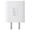 CMF by Nothing 33W Type-C Power Fast Charger Adapter | Compatible with CMF Phone 1, Nothing Phone 2a Plus, Phone 2a, Phone 2, Phone 1 | Quick Charge 3A Wall Charging for Android (White, Without Cable) – TechCure India