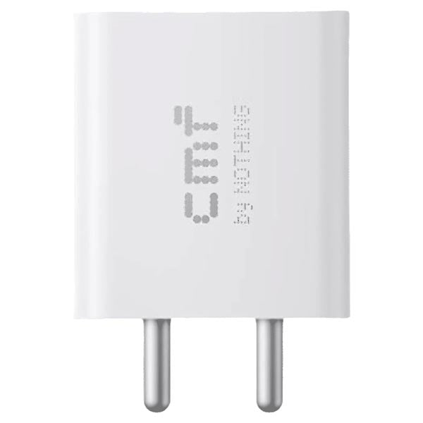 CMF by Nothing 33W Type-C Power Fast Charger Adapter | Compatible with CMF Phone 1, Nothing Phone 2a Plus, Phone 2a, Phone 2, Phone 1 | Quick Charge 3A Wall Charging for Android (White, Without Cable) – TechCure India