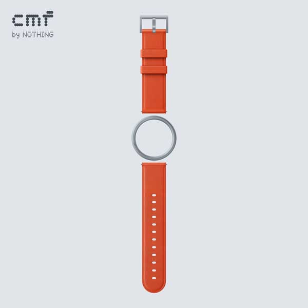 CMF by Nothing Watch Pro 2 Smart Watch Strap (Orange) – TechCure India