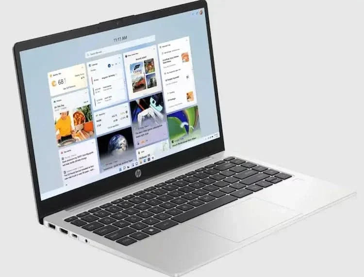 HP 240R G10 C8HR9AT 14 Inch FHD Laptop, Intel Core 5 120U, 8GB RAM, 512GB SSD, DOS, Silver – TechCure India