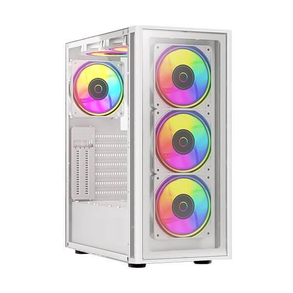 COCONUT Gaming Cabinet RGB NOVA 220 (WHITE) – TechCure India