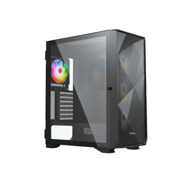 COCONUT Rampage 1000D Gaming Cabinet, E ATX - Black – TechCure India