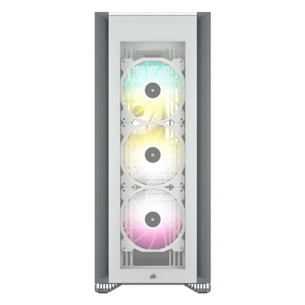 CORSAIR ICUE 7000X RGB (ATX) Full Tower Cabinet With Tempered Glass Side Panel (White) – TechCure India