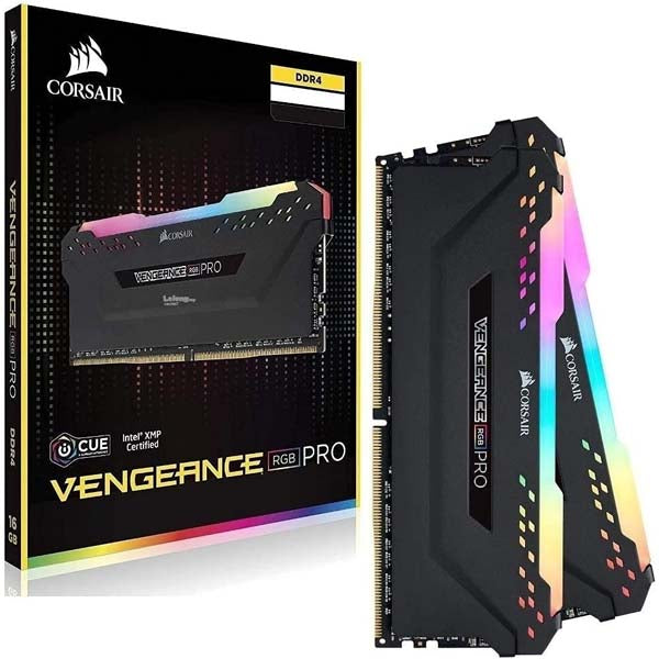 CORSAIR Vengeance RGB Pro 16GB (2x8GB) 3000Mhz DDR4 Desktop Memory Model (CMW16GX4M2D3000C16) – TechCure India