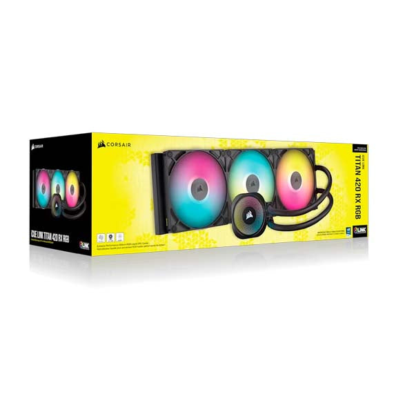 CORSAIR iCUE LINK Titan 420 RX RGB CPU Liquid Cooler – TechCure India