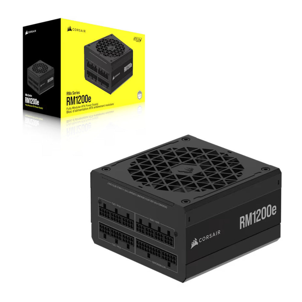 CORSAIR RM1200e 80+ Gold ATX 3.1 Fully Modular Power Supply ( 1200W ) – TechCure India