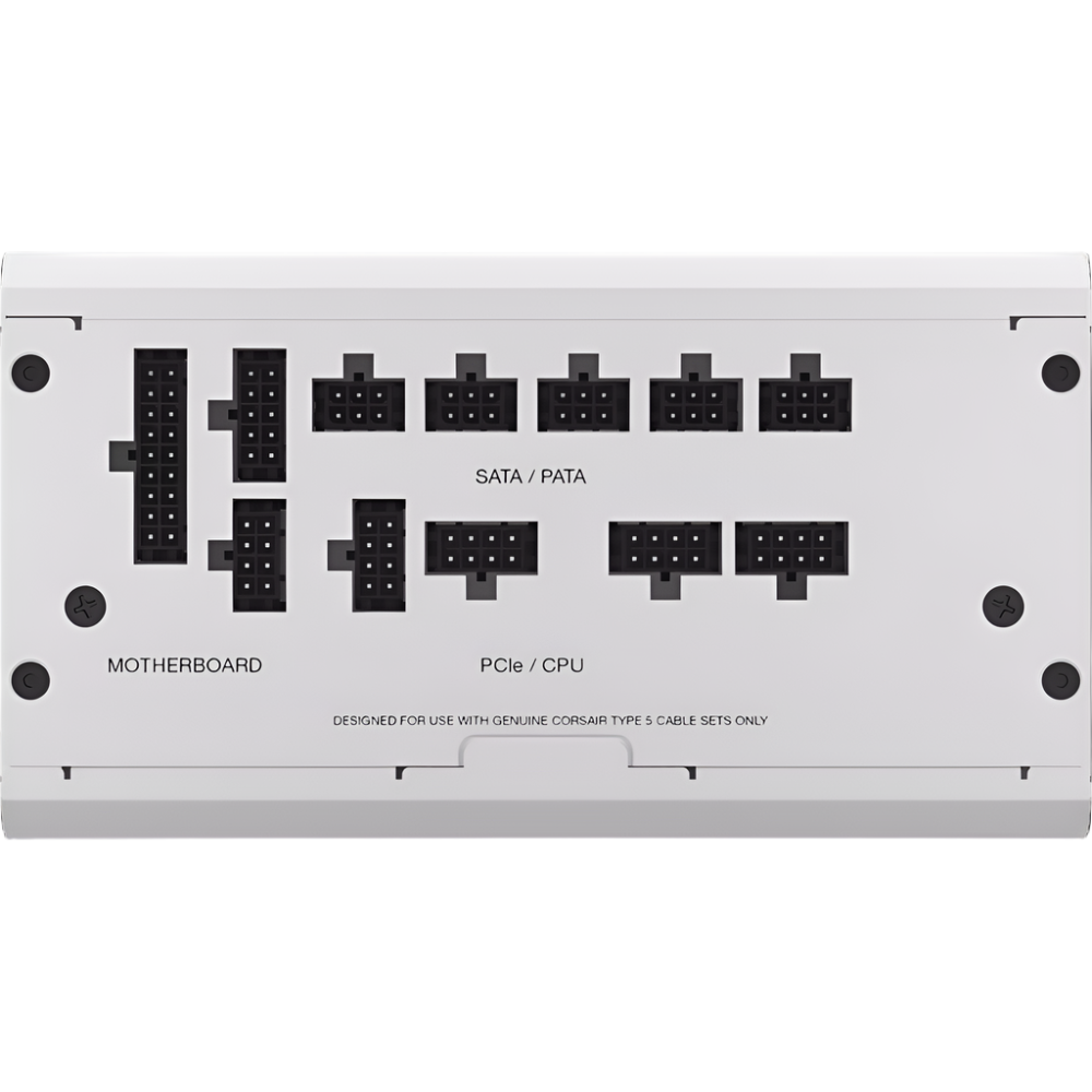CORSAIR RM850x 850W Shift 80+ Gold Fully Modular ATX 3.1 Power Supply ( 850W ) ( White ) - 5